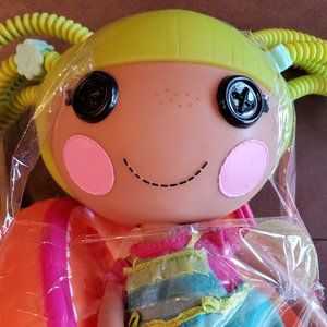 LaLaLoopsie WILD CHILD Girl Doll and Couch 11  x 8 x 5 Crazy Plastic Curly Hair